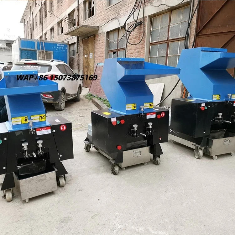 Chinese Mini Pet Crusher Machine Waste Plastic Tire Crusher Crushing Grinder Machine Bottle Plastic Crusher
