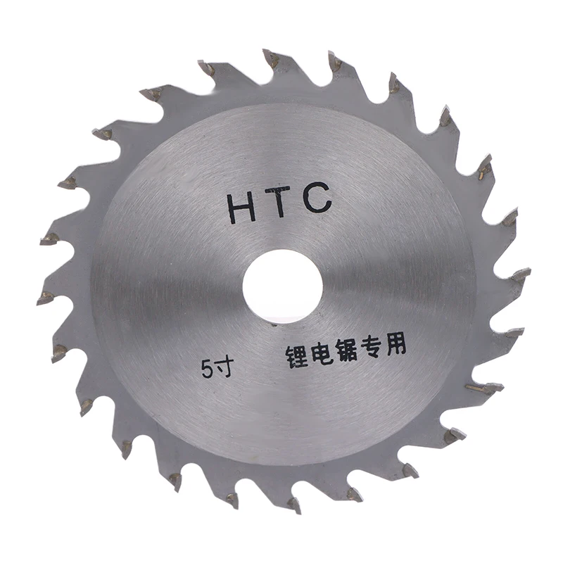 High Quality Wood Plastic Metal Cutting Tools 5 Inch Table Cutting Disc Carbide Circular Saw Blade 1" Bore 24/30/40 Teeth Tools