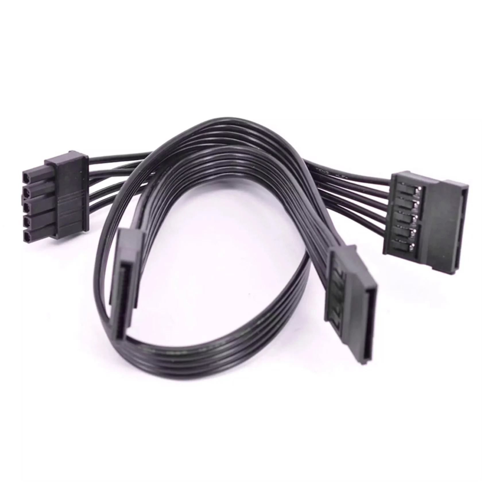AS95-2X 5 Pin To 3 SATA Hard Drive HDD Power Cable Only For Cooler Master V550 V650 V750 V850 V1000 Modular Power Supply