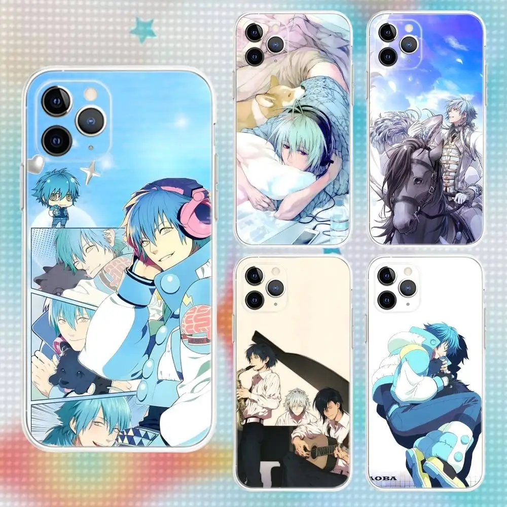 

Dramatical Murders Aoba Phone Case For iPhone 16,15,14,13,12,11 Pro,Max,Plus,X,XS,XR,SE,Mini Transparent Silicone Soft