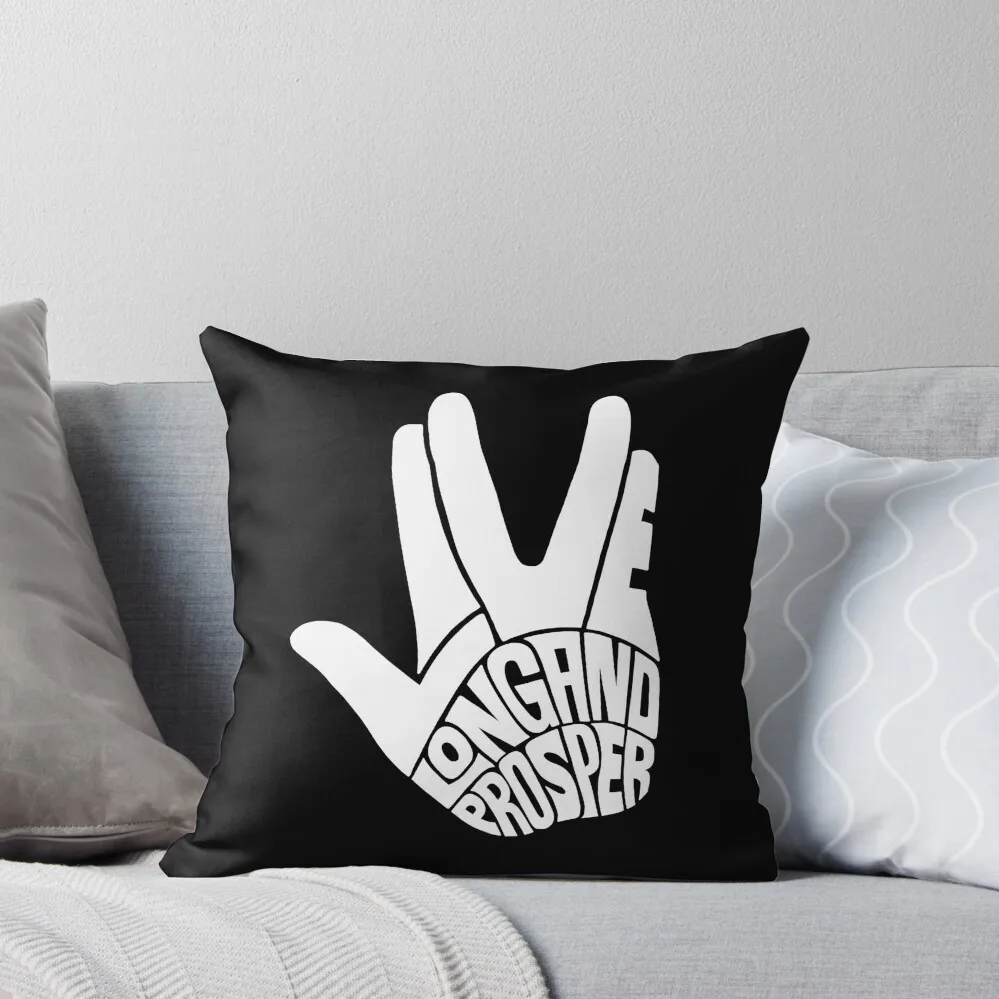 

Star Trek Live Long and Prosper White Throw Pillow Pillowcase Cushion autumn decoration Luxury Pillow Case pillow