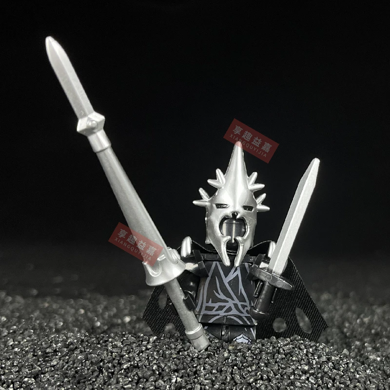 Medieval Building Blocks Dwarf Mini Sauron Saruman Assembly Action Figures Gift Educational Toys For Boys Children Gifts