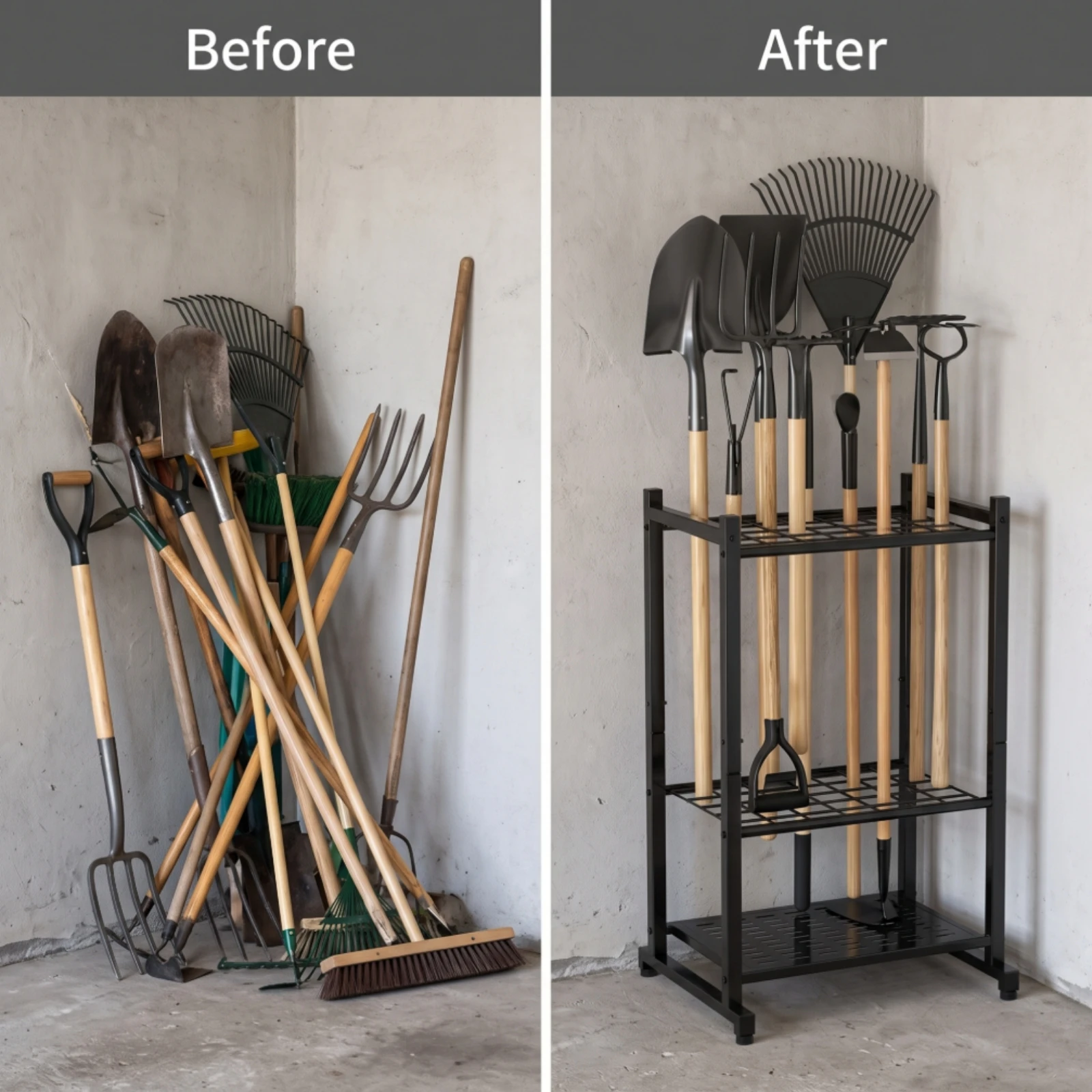 Suporte de Ferramentas de Jard - Gardening Tools Rack avaliação e preço