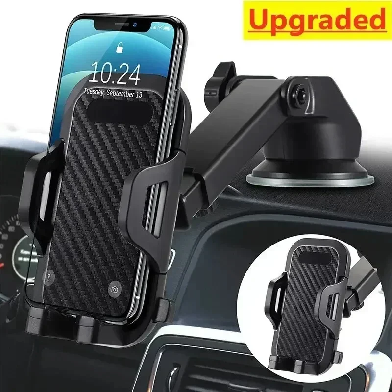 

Sucker Car Phone Holder Mount Stand Suction Cup Smartphone Mobile Cell Support in Car Bracket For iPhone Xiaomi Huawei Samsung