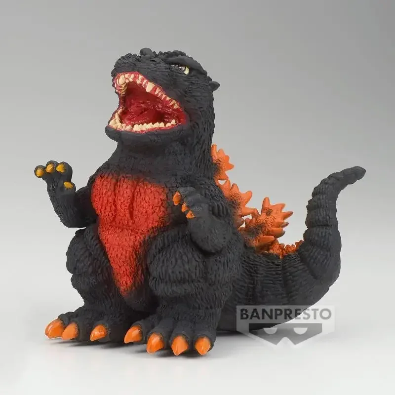 Bandai Original In Spot Banpresto Toho Monster Series Enshrined Beast Burning Godzilla Anime Model Figures Ornaments Boxed Toys