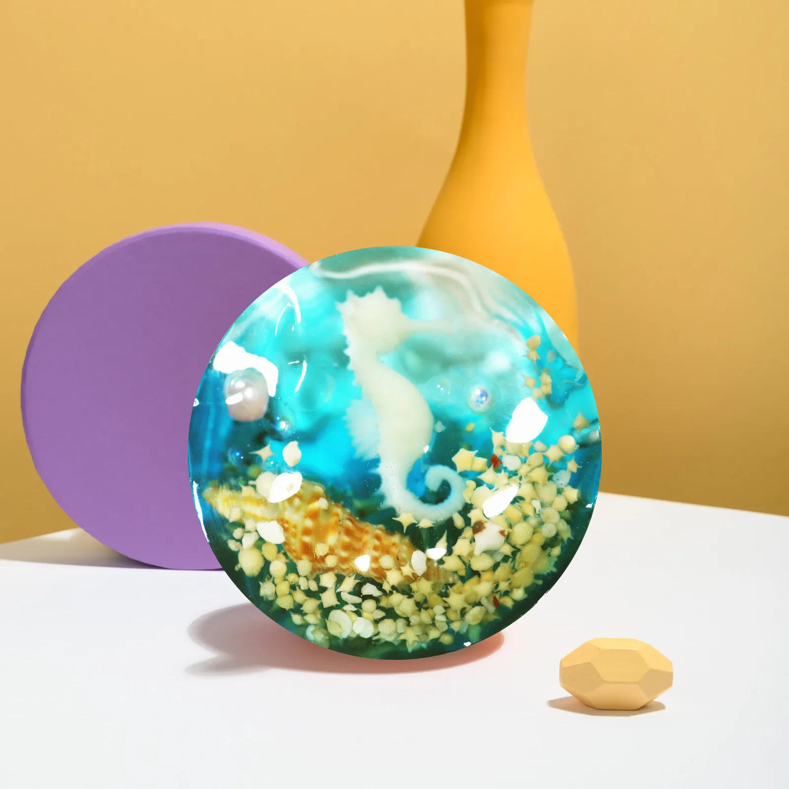 

Набор для творчества: 18 шт. наполнителя для эпоксидной смолы с моделями морских обитателей для украшений и поделок из смолы