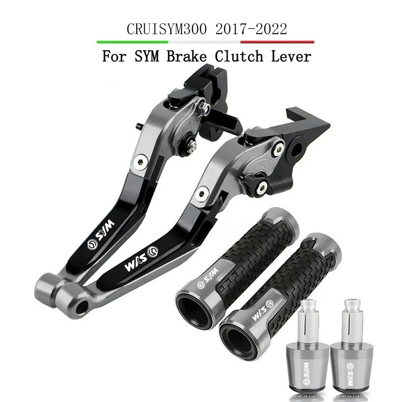 

For SYM CRUISYM 300 CRUISYM300 2017-2022 2021 2020 Motorcycle CNC Adjustable Folding Extendable Brake Lever Clutch Lever