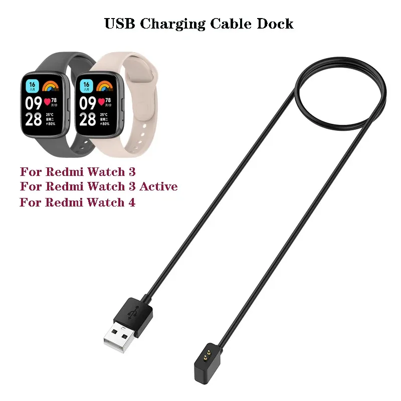 

USB Charging Cable Dock for For Redmi Watch 4 / 3 /
