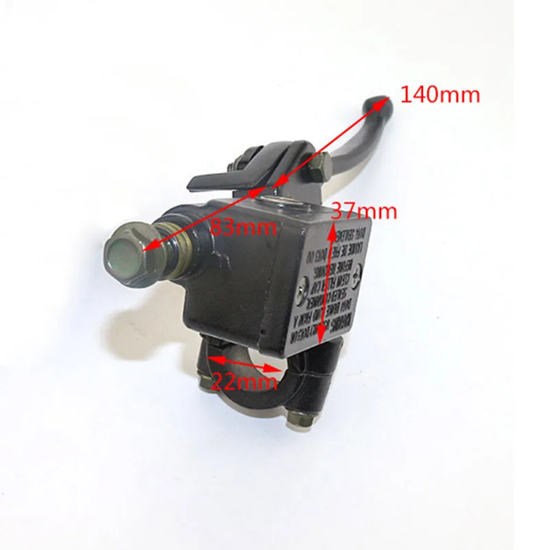 Accessori moto fuoristrada 110CC-125CC CRF50 Pinza freno anteriore posteriore Gruppo pompa superiore e inferiore