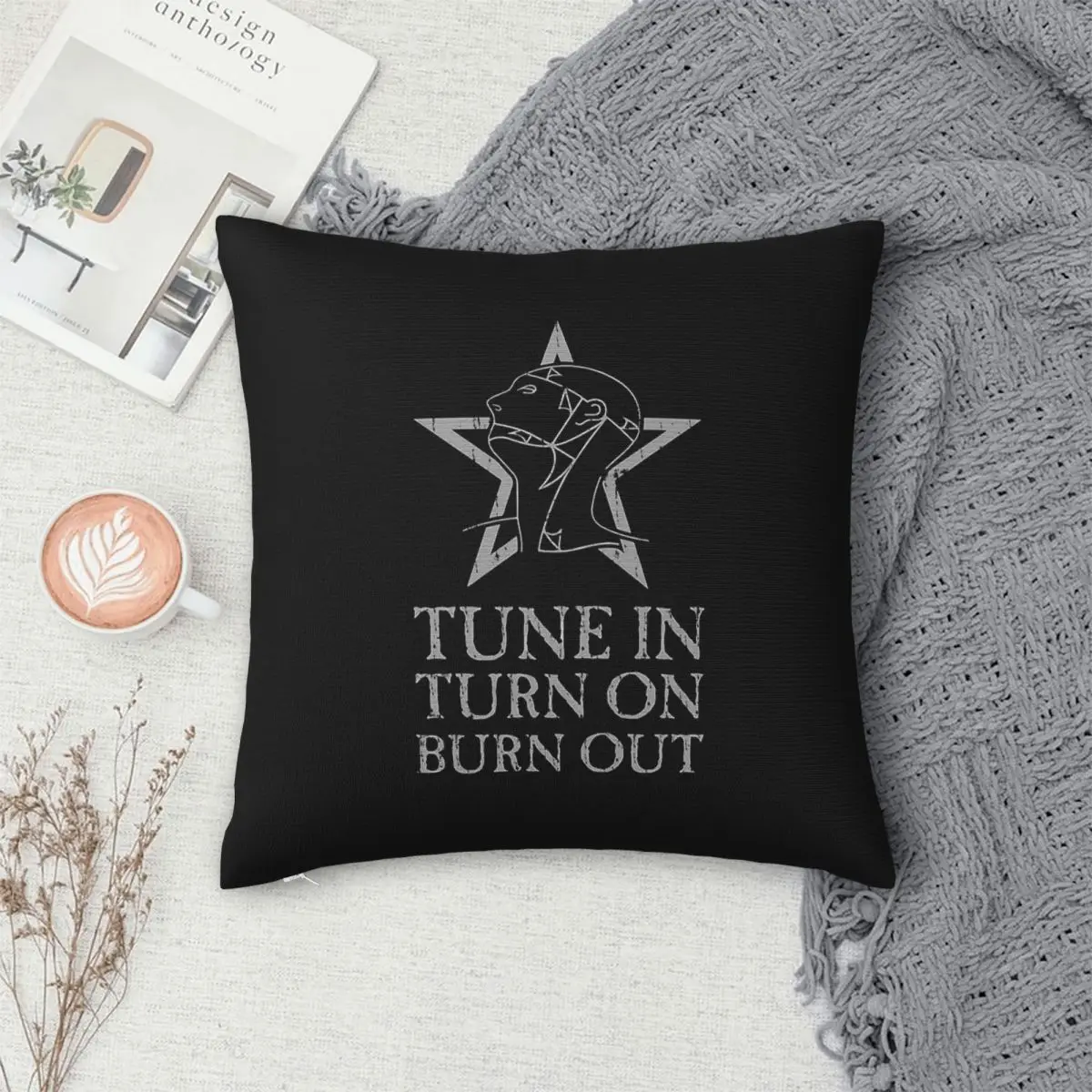 The Sisters Of Mercy Band Square Pillowcase Cushion Cover Pillow Case Throw Pillow Cover for Home Sofa Living Room