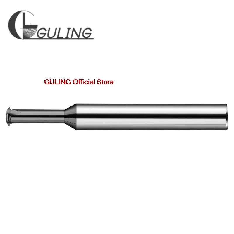 Imagem -04 - Guling-única Linha do Dente do Carboneto Contínuo Que Trituram Máquina do Cnc Cortador do Moinho m1 M1.6 m2 m3 m4 m5 m6 m8 M10 M12 M14
