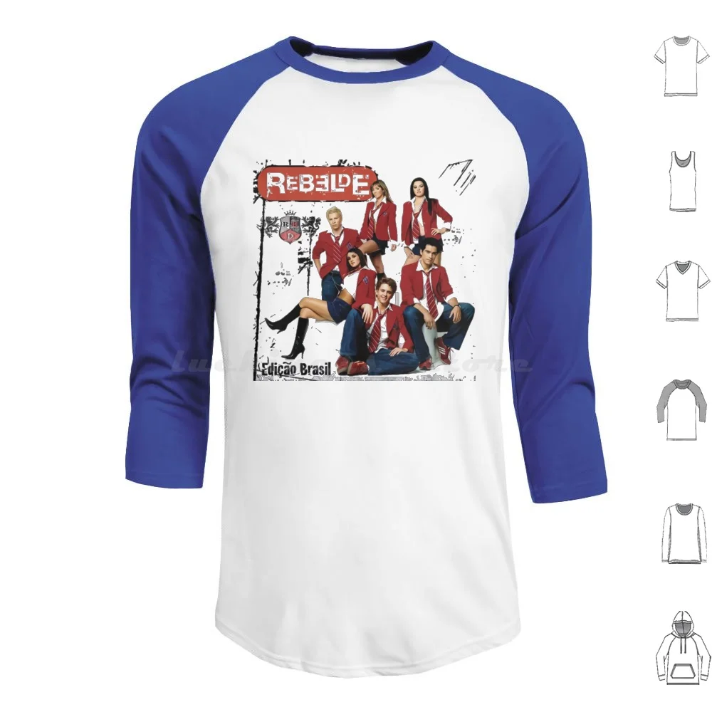 Best Photo Rebelde Hoodies Long Sleeve Rebelde Rbd Mexico Anahi Dulce Maria Mia Colucci Maite Perroni Alfonso Herrera