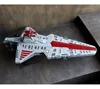 새로운 MOC 75367 Venator 클래스 공화국 공격 크루저 빌딩 블록 성인 소년 크리스마스 선물을위한 벽돌 장난감 5374Pcs 2