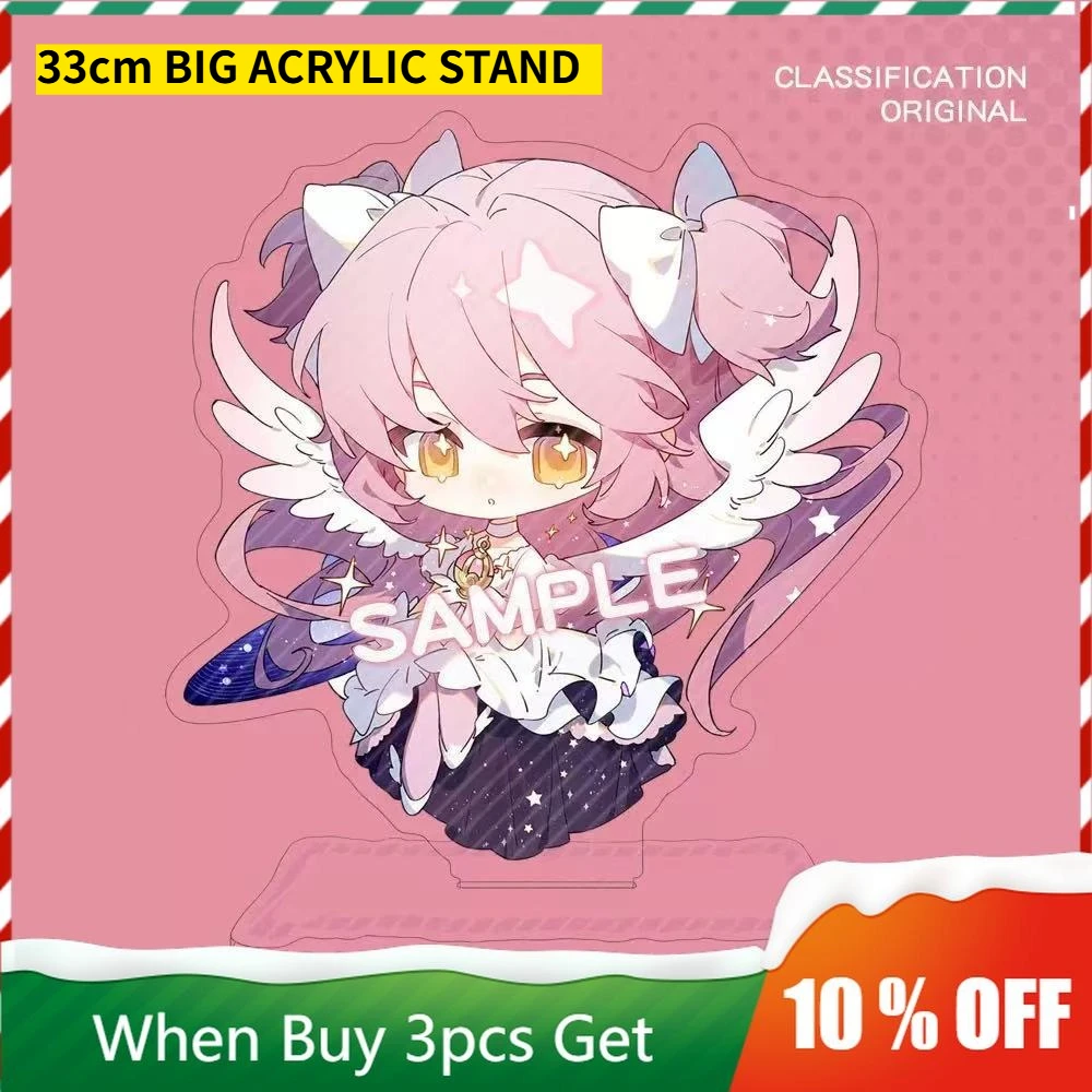 Puella Magi Madoka Magica - Figura de Acrílico de 33 cm, Homura Q Scooter, Adorno de Escritorio, Divertido Regalo Coleccionable, Juguetes para Fanáticos del Anime de Chicas Mágicas