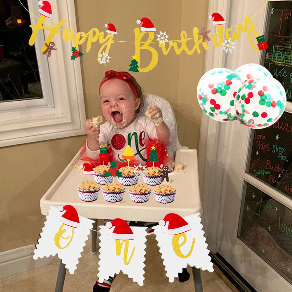 

Hanging Birthday Banner Letter Garland Party Decoration for Room Wall Window Mantel Table Indoor Outdoor Use Pull Flag