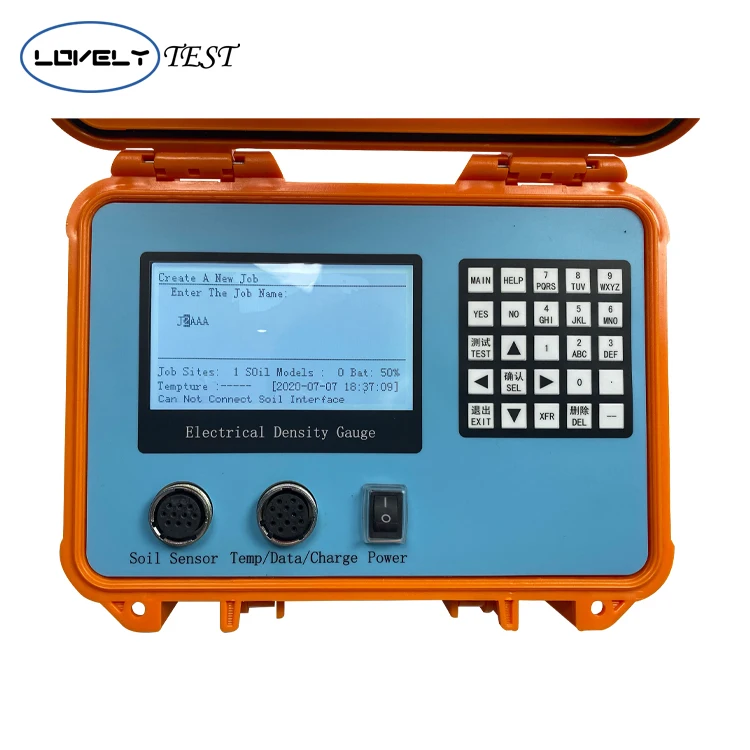 Digital soil testing equipment compaction tester