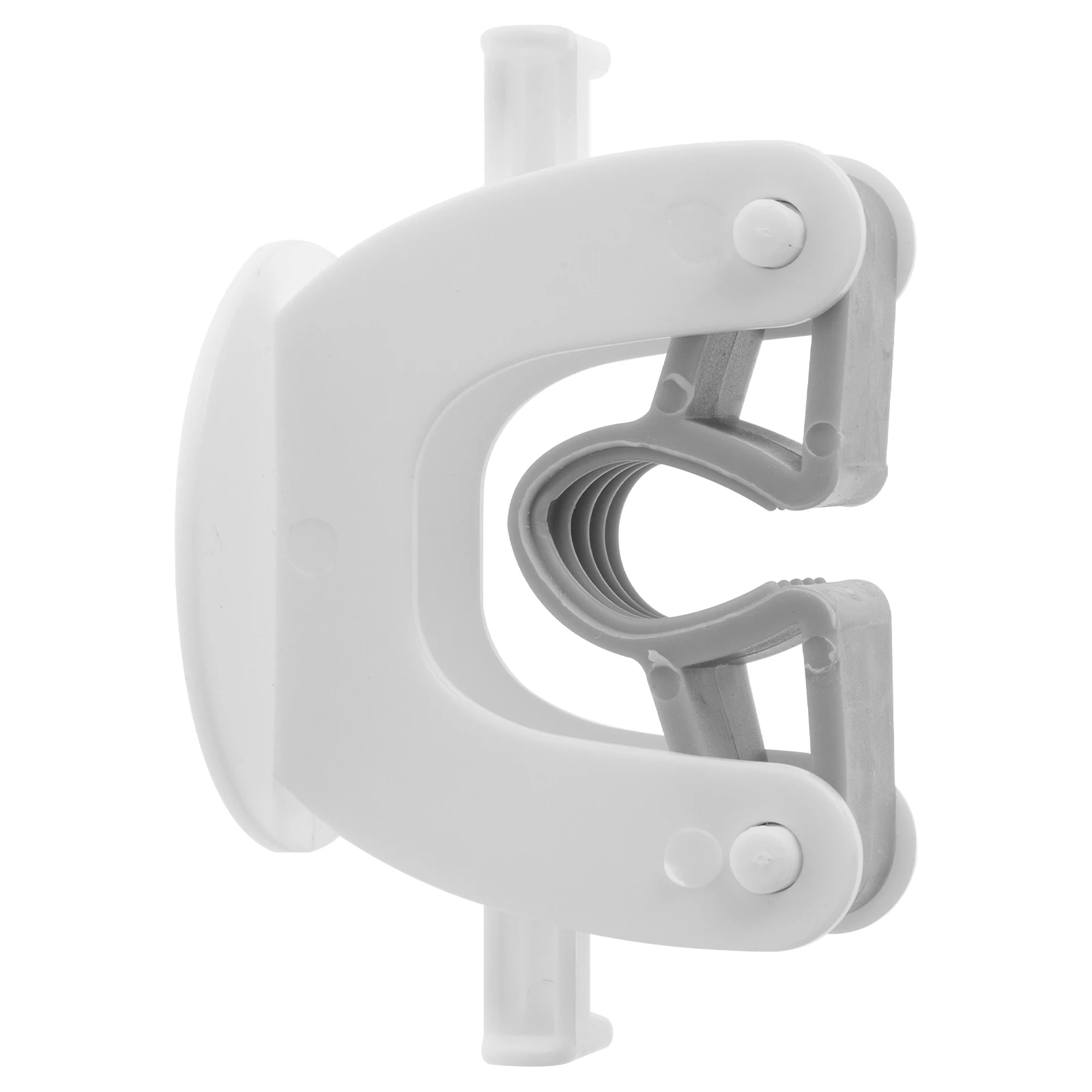 

2 Pcs Mop Broom Holder Suction Cup Hooks White ganizer Hanger Plastic Strong Adhesion Waterproof Car Storage