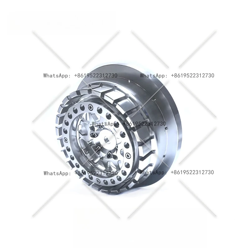 Ruedas CNC de aluminio V2 para neumáticos Proline Hyrax y Traxxas UDR1:7