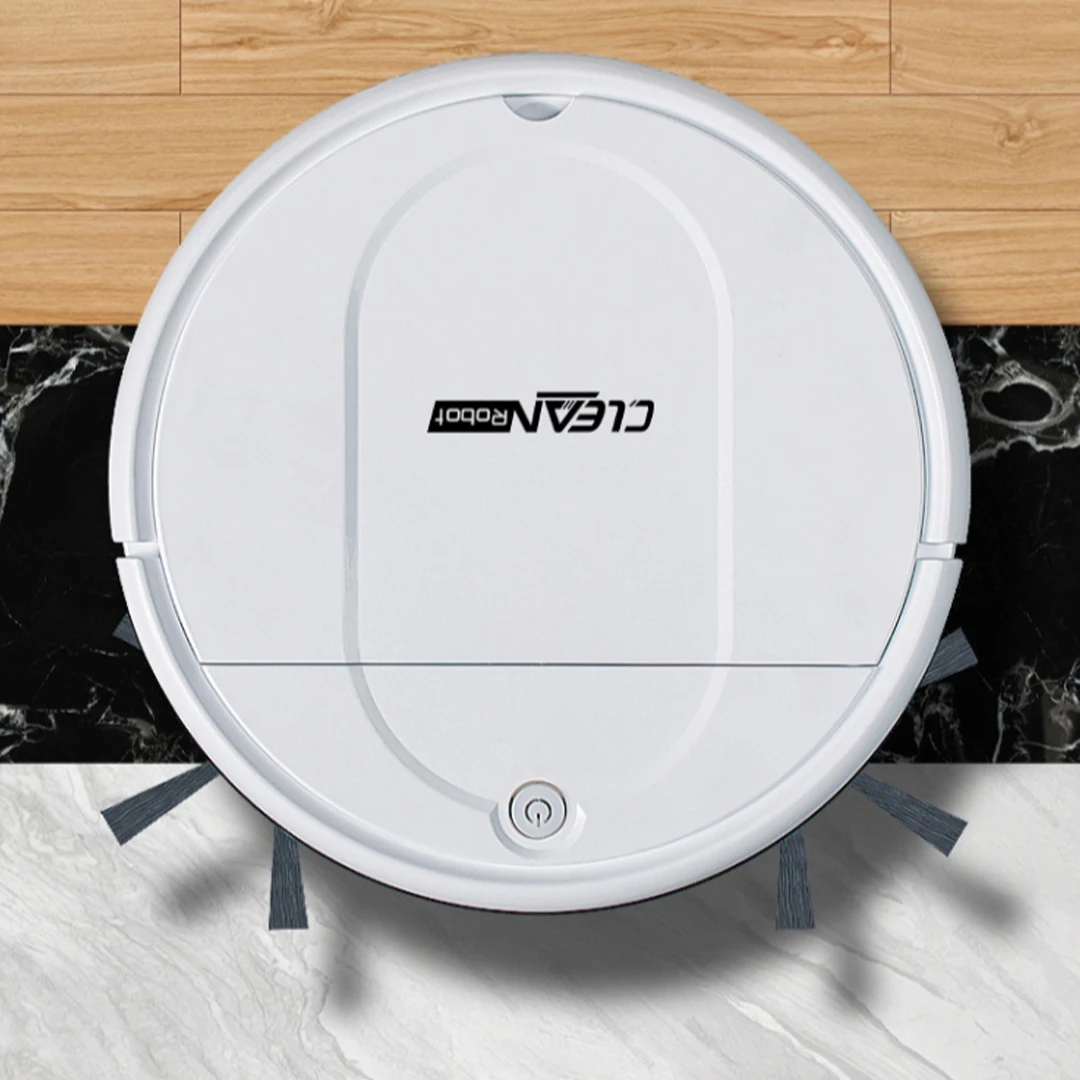 A Automatic Robot Cleaner Smart Rechargeable Household Button Sweeping Robot Vacuum Cleaning Sweep For Home