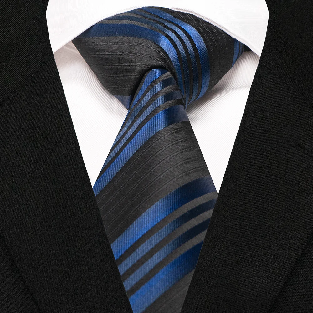 EASTEPIC 8 cm elegante gestreifte Krawatten für Herren, Herren-Accessoire, karierte Krawatte, Paisley-Krawatte, Blumenmuster, für formelle Anlässe, Hochzeitsgeschenk – Detail 29