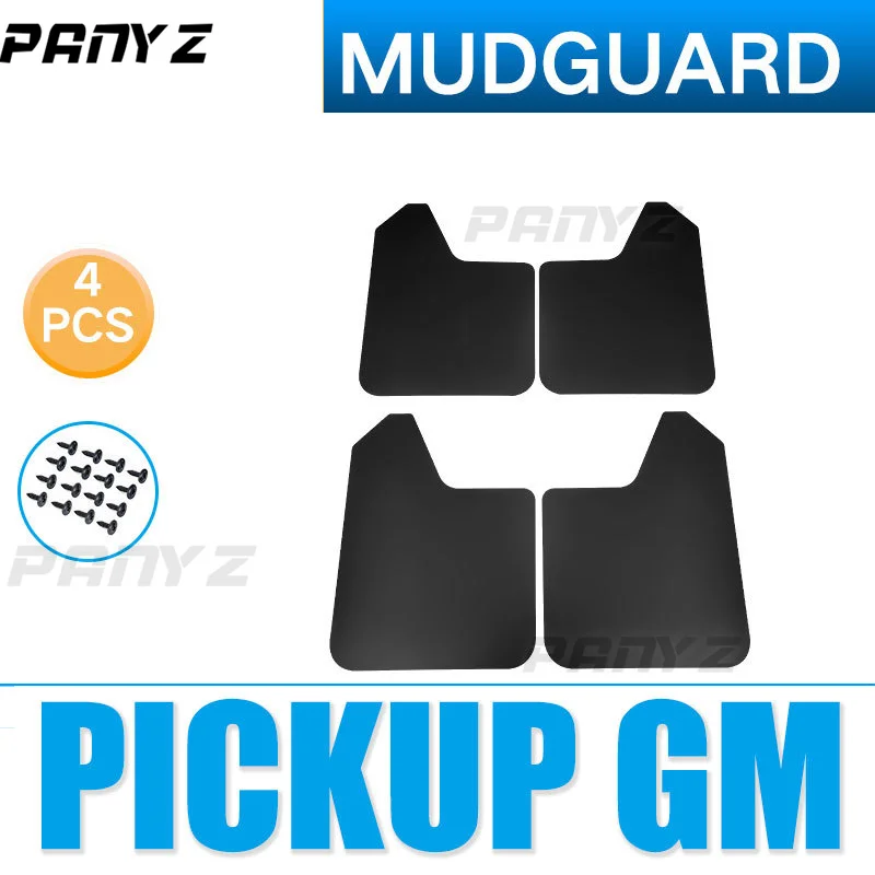 Mud Flaps For Pickup truck universal mudguard Splash Guards Fender MudFlaps Front Rear Mudguards Car Accessories