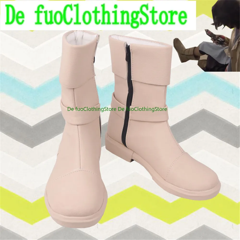 Kamen Rider Double Philip Sonozaki Raito Cosplay Shoes Boots Game Anime Halloween DefuoClothing Shoes Store