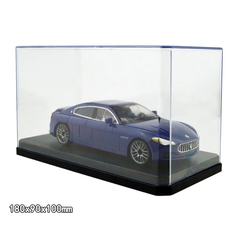 Acrylic Transparent Display Box Building Blocks Model Assemble Dust Cover Figures Toys Protection Showcase Compatible