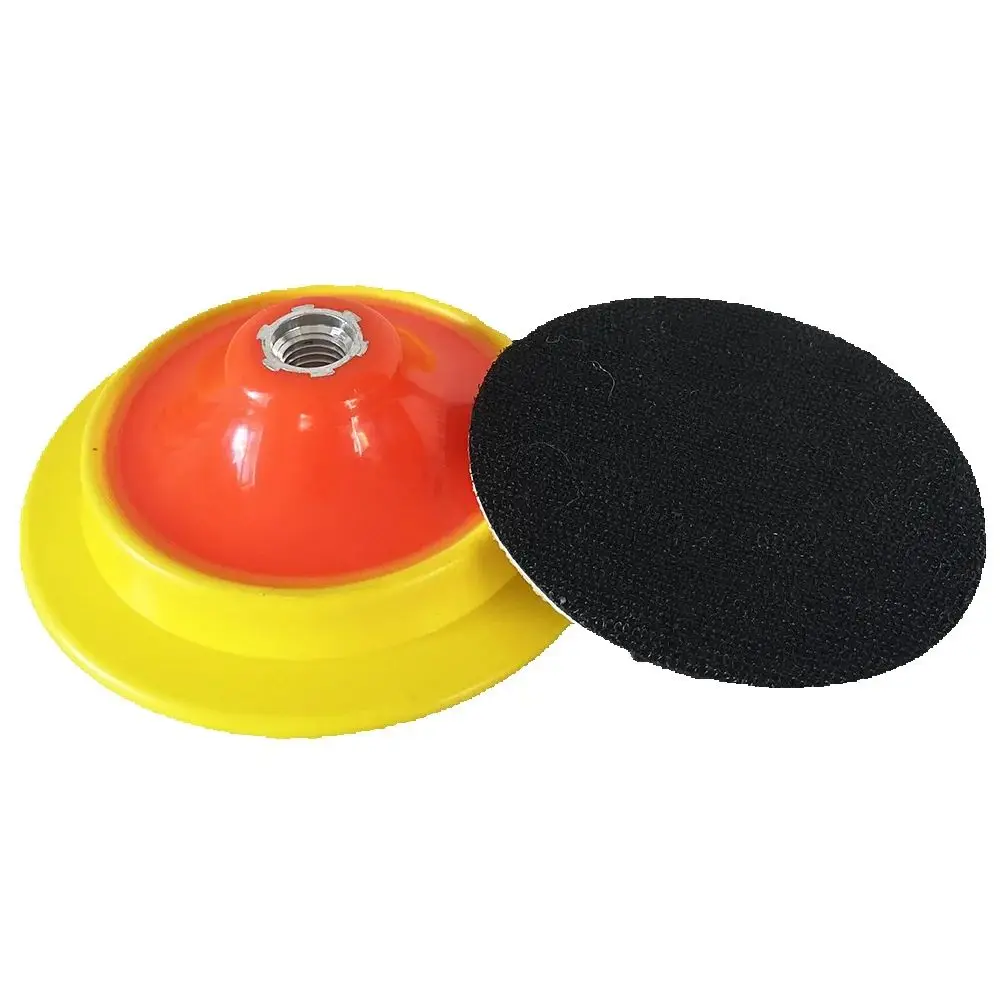 5 Inch 125mm Rotary Backing Pad Hook & Loop Sanding Pad M10/M14 Thread Car Beauty Polishing Plate For Rotary Polisher Sander