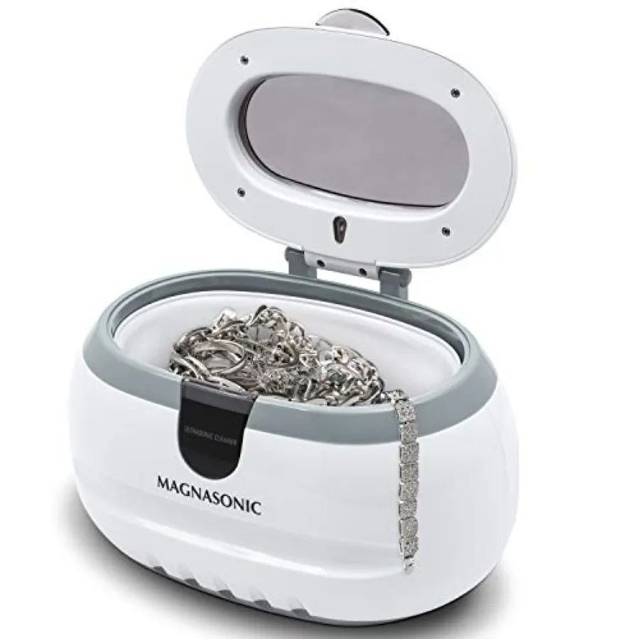 Professional Ultrasonic Jewelry Cleaner Machine for Cleaning Eyeglasses Watches Rings Necklaces Coins Razors Combs Tools Parts