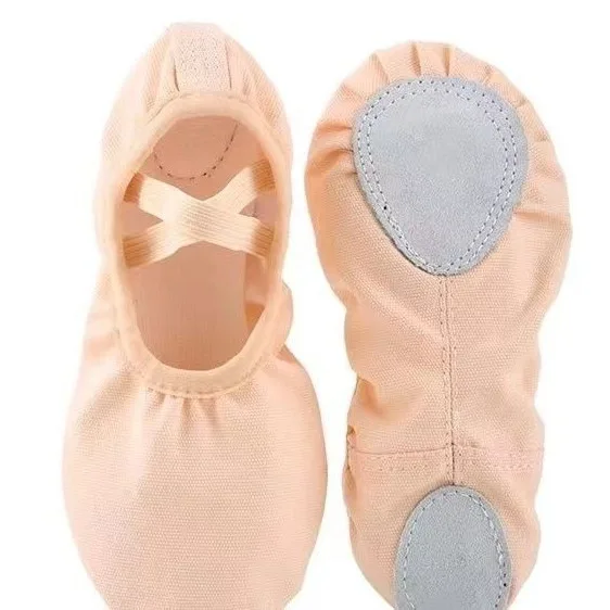 Chaussures de danse à lacets pour enfants, chaussures de ballet à l'offre elles souples pour femmes, pratique de la danse chinoise, gratuit