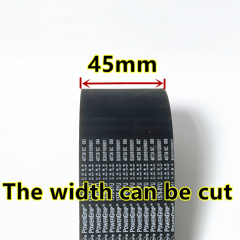 PowerGrip 8YU Arc Tooth Zahnriemen, Breite 45mm, 312-8YU~896-8YU für Holzbearbeitungsmaschinen, CNC-Werkzeugmaschinen, Roboter, Spindelantrieb – Detail 1