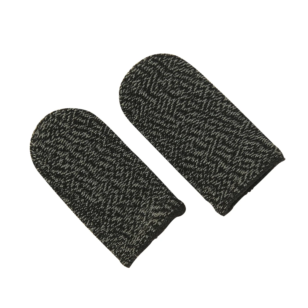 1 Pair Breathable Game Controller Finger Cover Hot Sale Finger Sleeves Simple Enduring Sweat Proof Gaming Thumb Sleeve