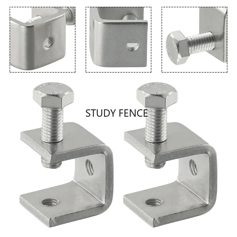 

2 шт., зажимы C из нержавеющей стали, зажим для шкафа для сварщиков, строителей, обустройство дома, строительные столешницы, фурнитура