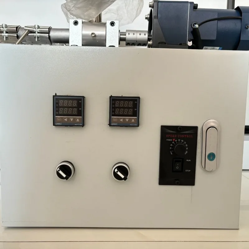 الطارد الصغير مايكرو البلاستيك الطارد المطاط مسحوق 3D خط الطباعة واحد المسمار الطارد آلات معالجة البلاستيك #5