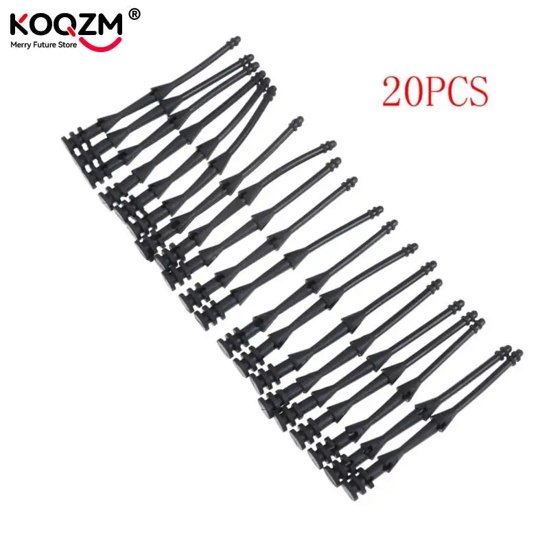 20Pcs Screw Pin Rivet Rubber PC Fan Noise Absorbtion Fans Anti Vibration Mount Silicone Screws Noise Reduction Equipment 65mm