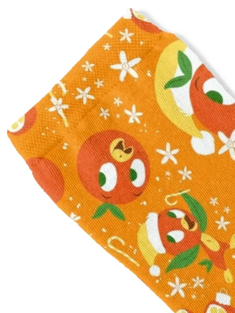 Orange Bird - Season’s Tweetings Socks set sports and leisure FASHION New year's Man Socks Women's