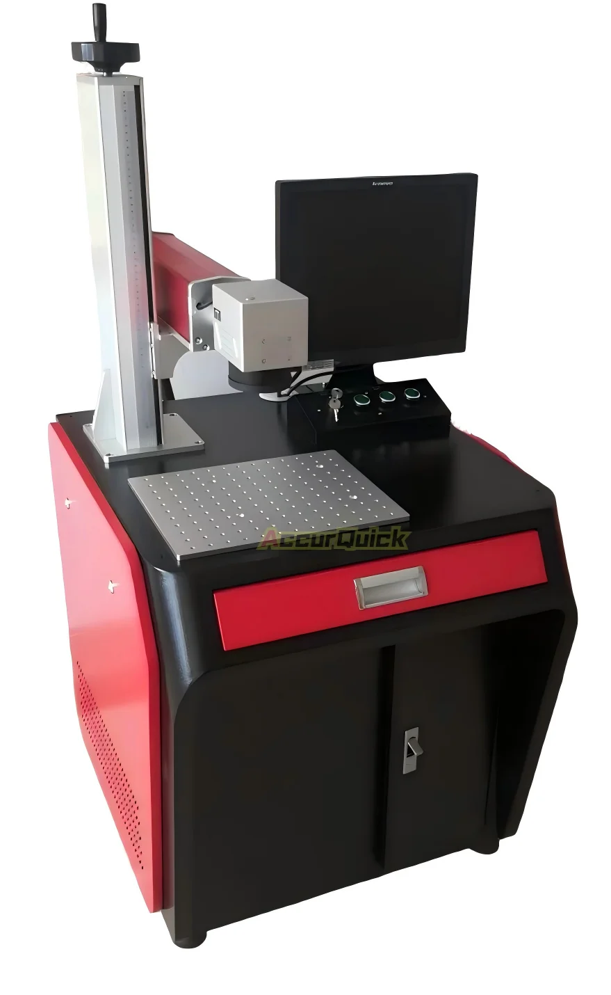 

QR Code Marking Laser Machinery Logo Engraving Carving Marking Fiber Laser For Metal Marking