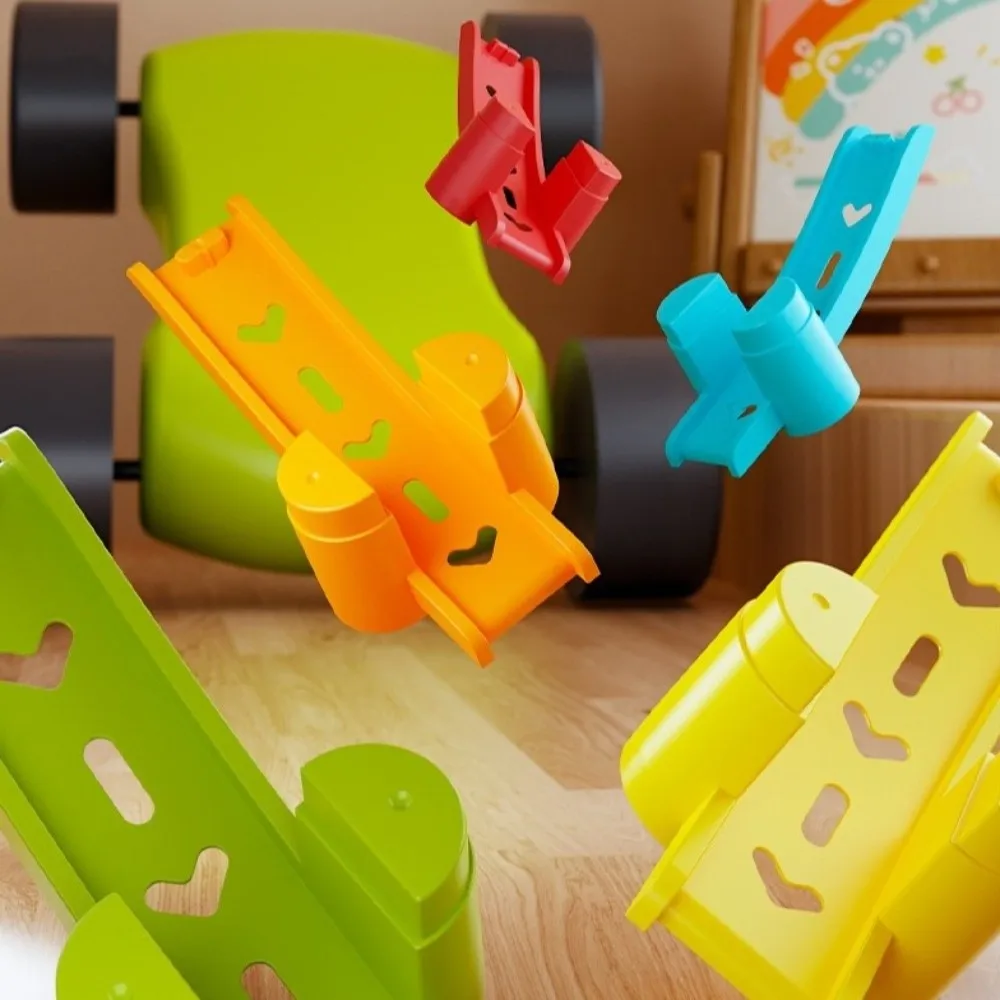 Track Building Racing Track Car Educational Puzzle Design Gravity Rail Car Multi-layer Parking Gravity Powered Sliding Car Kit