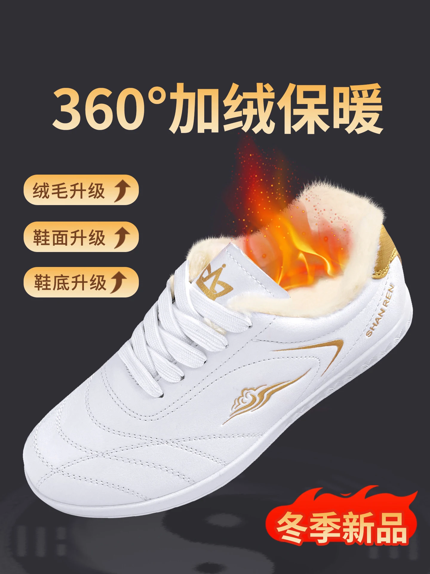 Men's Kung Fu Shoes Unisex Comfortable Martial Arts Training Shoes Breathable Men's Taekwondo Shoes Sports Footwear