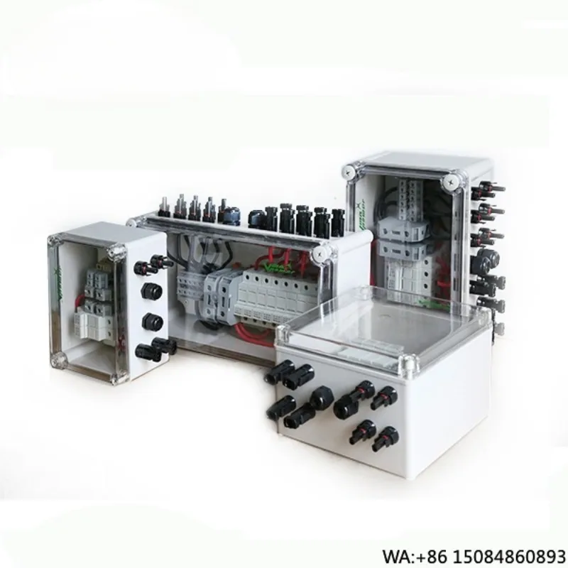 

Customizable IP65 Waterproof PV Array Combiner Box 16 String with SPD & Bracket for On Grid Off Grid Solar Panel System