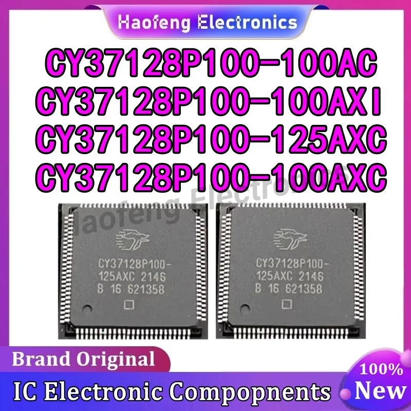 

2 шт. CY37128P100-100AC CY37128P100-100AXC CY37128P100-125AXC CY37128P100-100AXI микросхема на складе