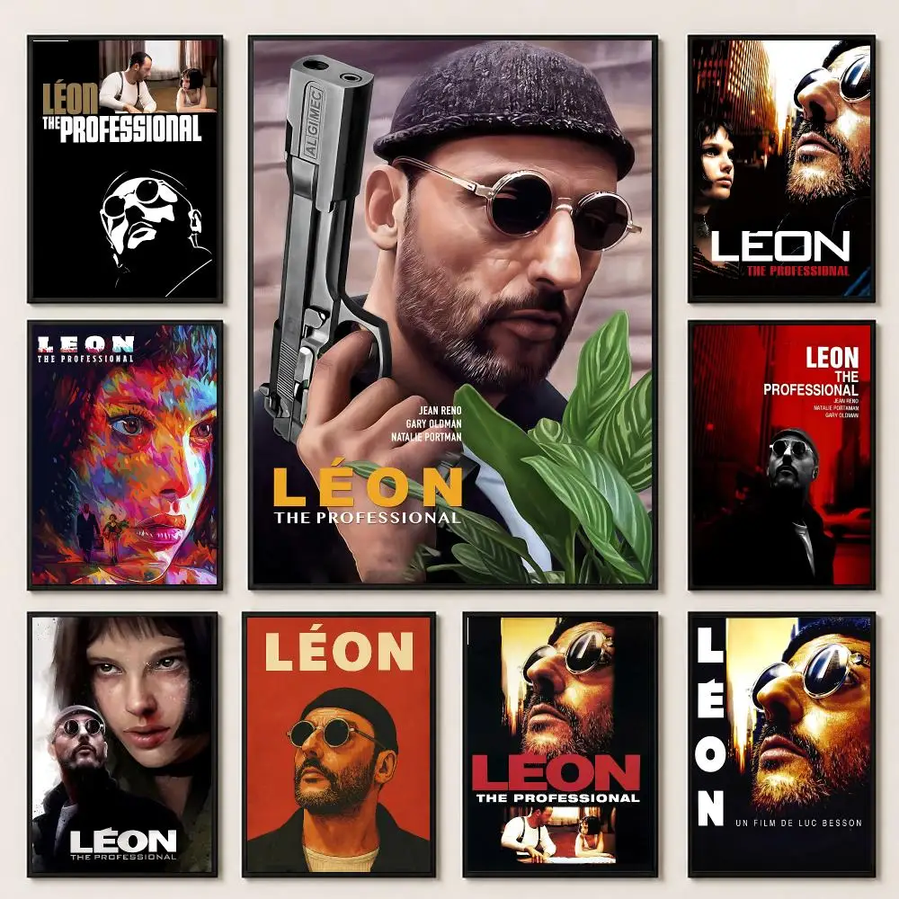 movie Léon The Professional Poster Poster HD Printing Premium Style for Home Decor for Bedrooms Hallways Cafes Gift