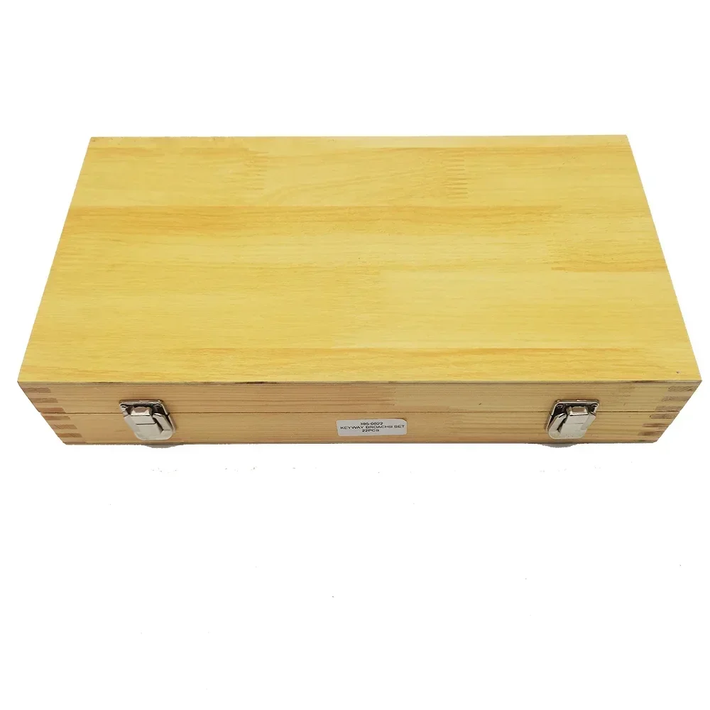 BB22Pcs Keyway Broach مجموعات الأدوات الصناعية للمخرطة متري الحجم 4/5mmB1 6/8mmC الدبابيس 13p البطانات 5p الحشوات Metworking أداة