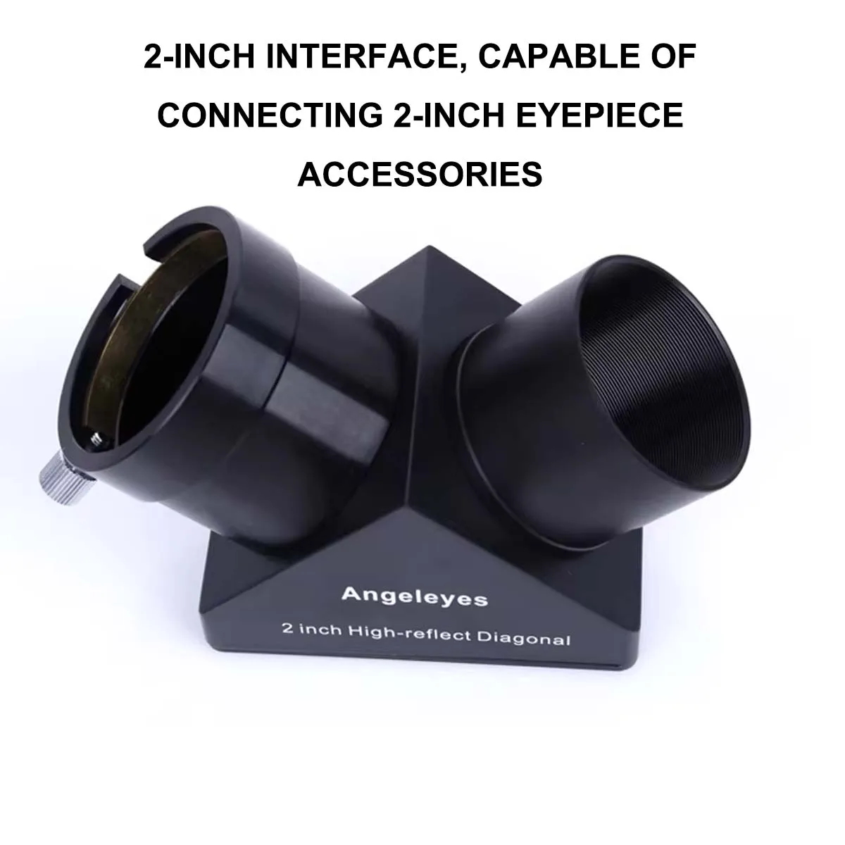 2-Inch High Reflectivity Zenith Telescope Accessories for Stargazing And Viewing Eyepiece Lens >95% Reflectivity