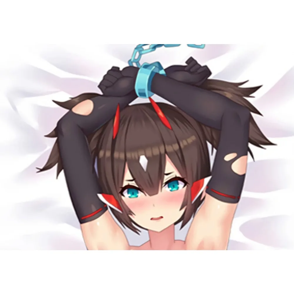 Ann‑Takamaki Anime Fan Gift Long Hugging Pillow Cover Blue Eyes Red Mask Girl Art Print Decor Body Cushion Case