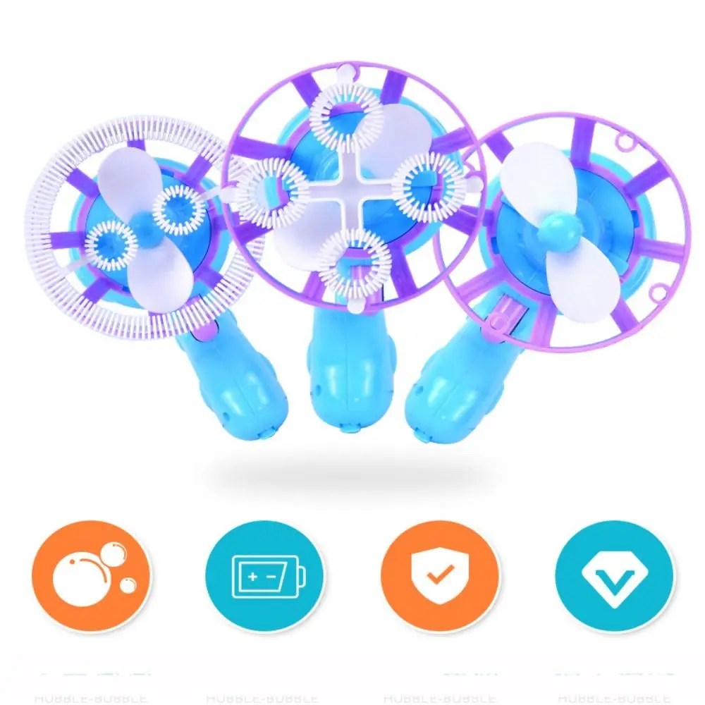 Interactieve Sneeuwvlok Bubble Machine Elektrische Plastic Zeep Bubble Stick Set Veelkleurige Automatische Blaasgereedschap Machine Buiten
