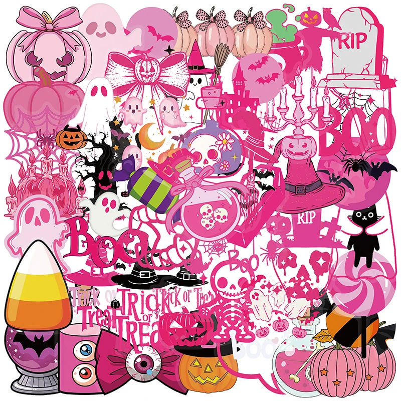 50PCS Pink Cartoon …