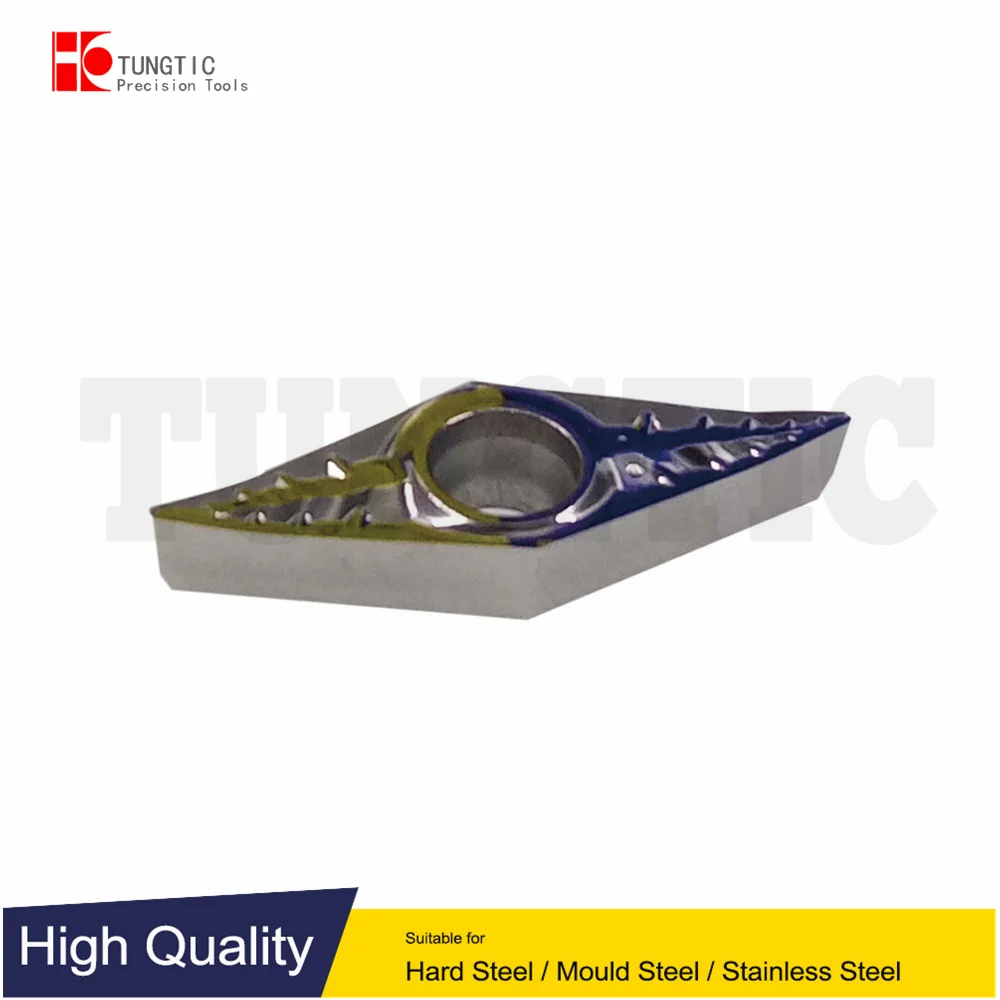 Imagem -02 - Tungtic-cortador do Carboneto para o Ferro Fundido Inserções de Giro Vcgx160404-lc Yd101 Ybg202 Vcgx 160404-lc