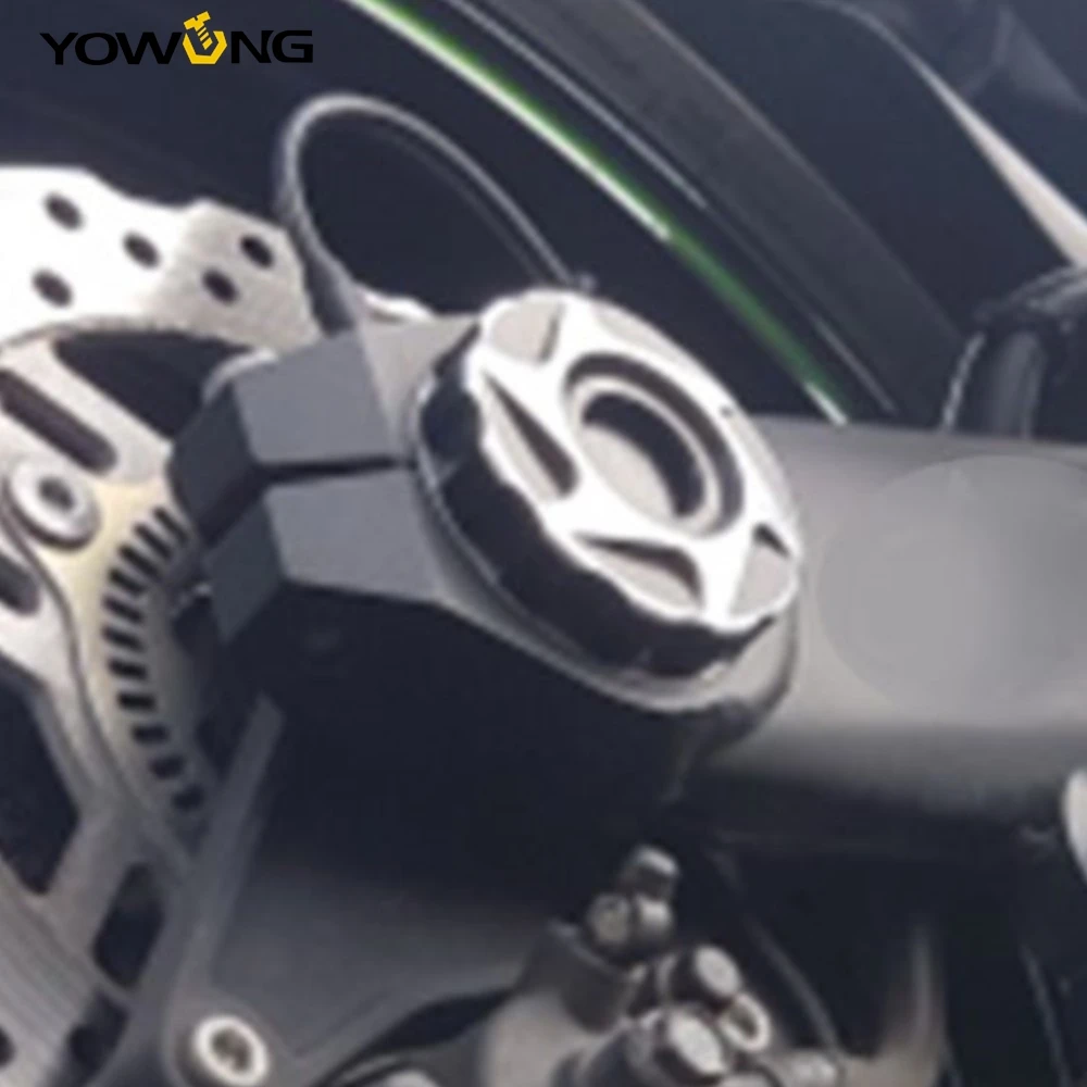 For Kawasaki Z1000 Z1000SX Ninja 1000 2010-2016 Motorcycle Hole Cover Rear wheel fork Frame Crash Pads Case Sliders Protector