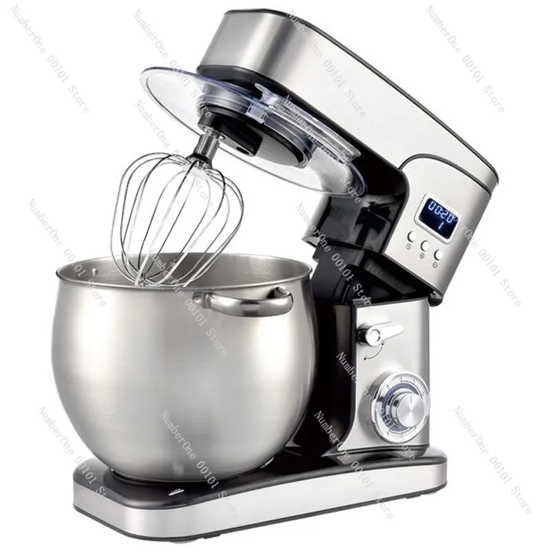 Chef Machine 12L Home Use, Fully Automatic Dough Mixer and Blender, Multi-functional Integrated Kitchen Appliance, EU Standard